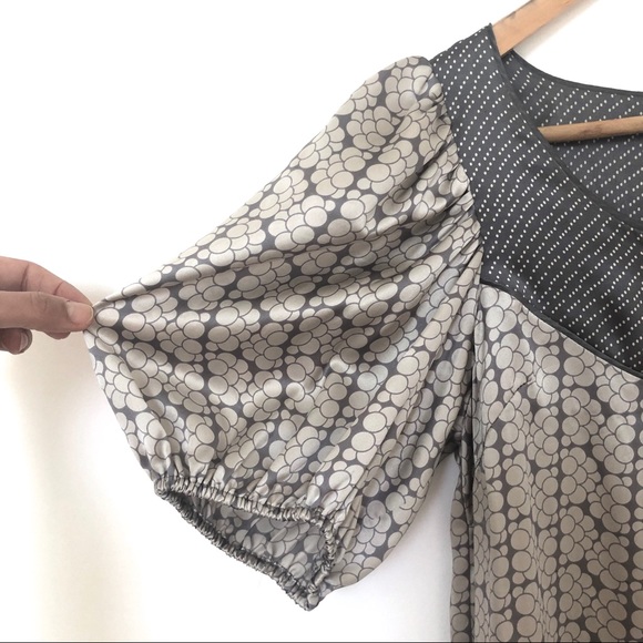 Kensie 100% silk boho dress - Picture 10 of 12